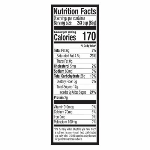 Breyers® Cinnabon® Layered Frozen Dairy Dessert Perspective: left