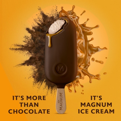 Magnum Ice Cream Bars Double Caramel Perspective: left
