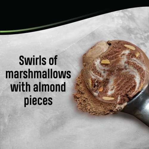 Breyers Rocky Road Frozen Dairy Dessert Tub Perspective: left