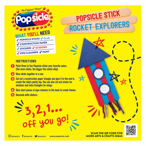 Popsicle Firecracker Ice Pops Perspective: left