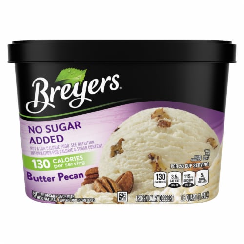 no sugar added butter pecan