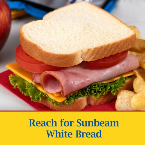 Sunbeam Small White Bread Sandwich Bread Perspective: left
