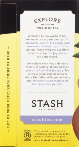 Stash Asian Pear Harmony Green Tea Bags Perspective: left