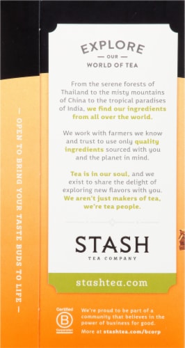 Stash Orange Spice Black Tea Perspective: left