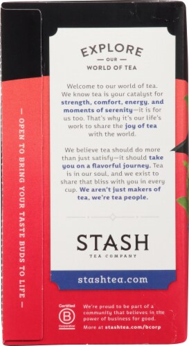 Stash English Breakfast Black Tea Perspective: left
