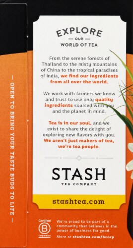 Stash Mango Passionfruit Herbal Tea Perspective: left