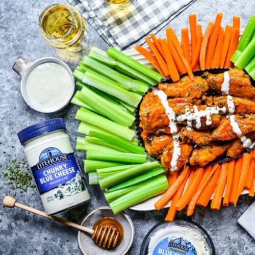 Litehouse Chunky Blue Cheese Dressing & Dip 13 fl oz Perspective: left