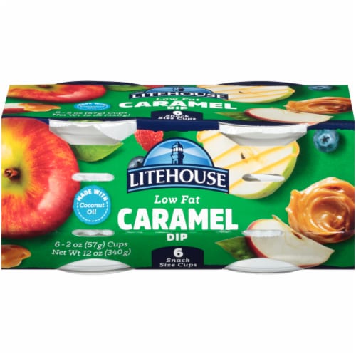 Litehouse™ Low Fat Caramel Dip Perspective: left