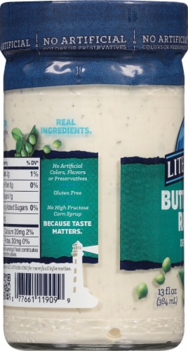 Litehouse® Buttermilk Ranch Dressing & Dip Perspective: left