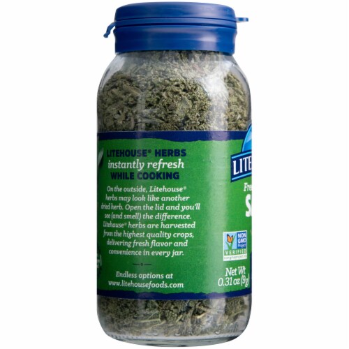 Litehouse Freeze Dried Sage Perspective: left