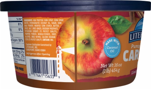 Litehouse Pumpkin Caramel Dip Perspective: left