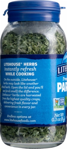 Litehouse® Freeze Dried Parsley Perspective: left