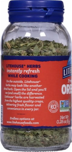 Litehouse™ Freeze Dried Oregano Perspective: left