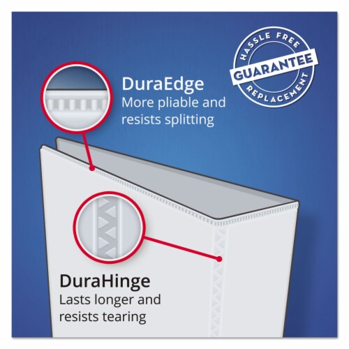 Avery® BNDR,DURBLE VEW 1.5IN,BK 17021 Perspective: left