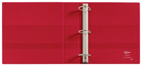 Avery Clear Cover Heavy Duty 3-Ring Binder Perspective: left