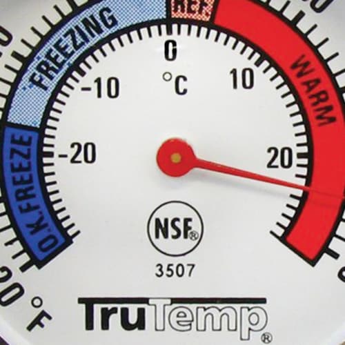 Taylor TruTemp Stainless Steel Thermometer Silver (3507) TAP3507 Perspective: left