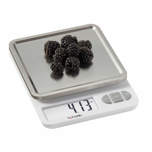 Taylor Compact Digital Scale - Black, 1 ct - Food 4 Less