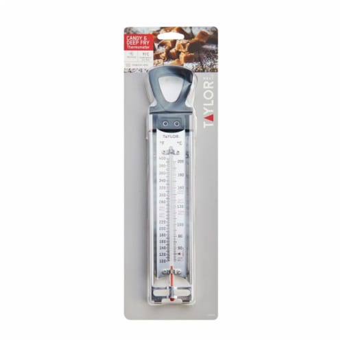 Taylor Candy & Deep Fry Paddle Thermometer - Stainless Steel Perspective: left