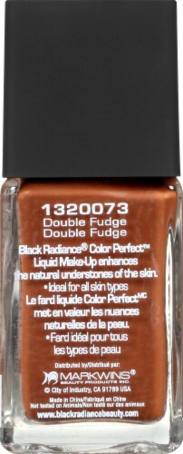 Black Radiance Color Perfect Double Fudge Liquid Make-Up Perspective: left