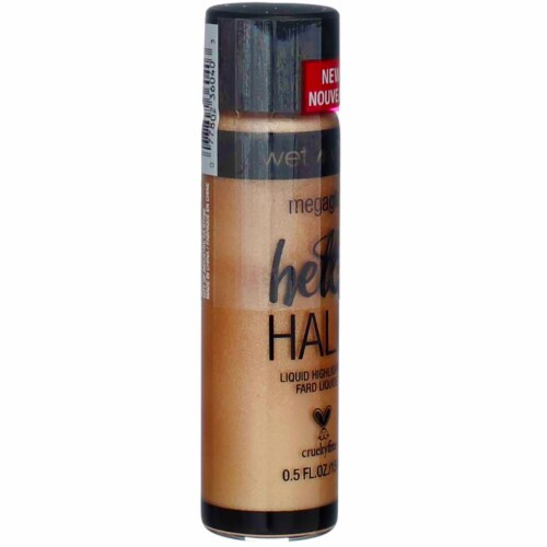 Wet n Wild® MegaGlo™ Hello Halo 306B Guilded Glow Liquid Highlighter Perspective: left