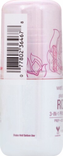 Wet n Wild PhotoFocus 3-in-1 Primer Water, Rose, 1.52 fl oz Perspective: left