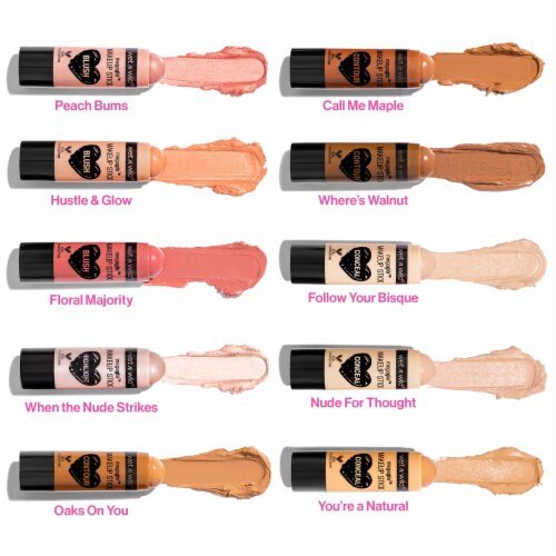 Mega Glo Makeup Sticks You're A Natural Perspective: left