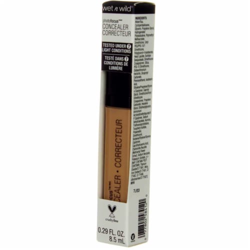 Wet n Wild® PhotoFocus Concealer Light/Med Beige Perspective: left