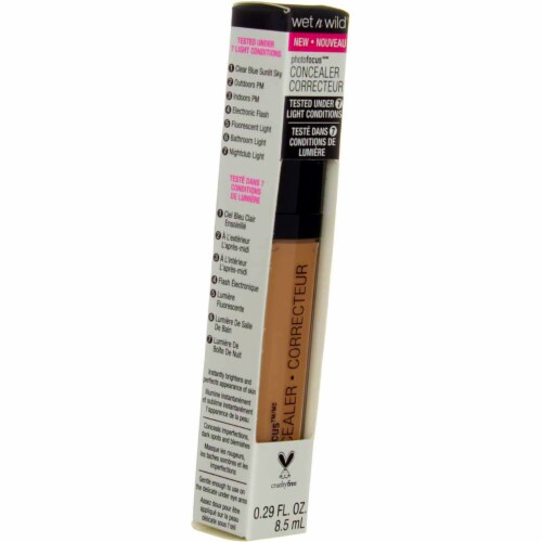 Wet n Wild® Photo Focus™ Medium Peach Concealer Correcteur Perspective: left