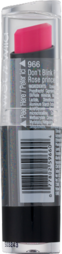 Wet n Wild Mega Last Lip Color Don't Blink Pink Perspective: left