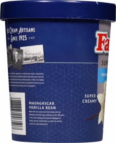 Fatboy Madagascar Vanilla Bean Ice Cream Tub Perspective: left