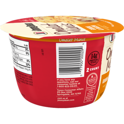 Jimmy Dean® Gouda & Bacon Omelet Minis Perspective: left