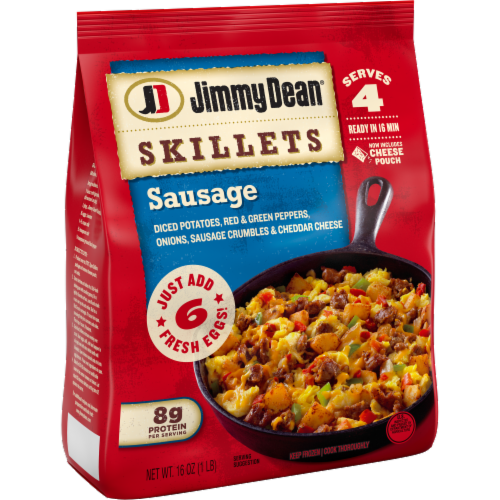 Jimmy Dean® Frozen Sausage Skillets Perspective: left