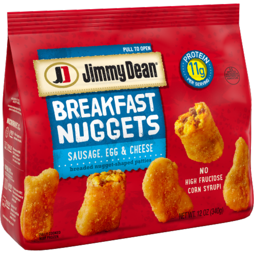 Jimmy Dean® Sausage Egg & Cheese Breakfast Nuggets Perspective: left