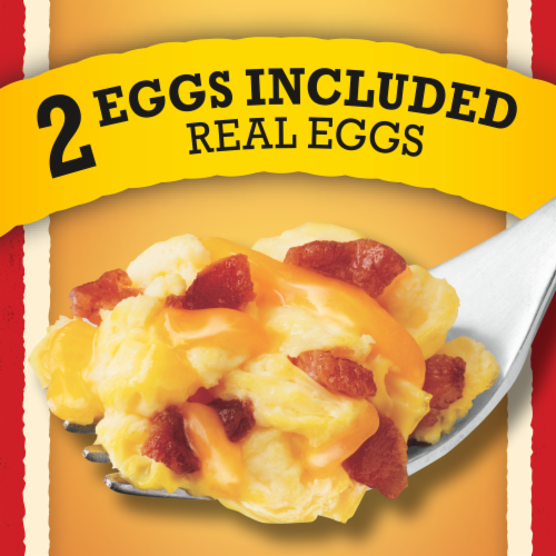 Jimmy Dean Simple Scrambles Bacon Perspective: left