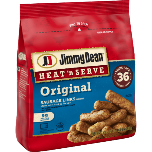 Jimmy Dean® Heat 'N Serve Original Sausage Links Perspective: left