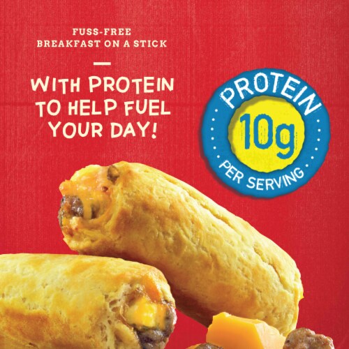 Jimmy Dean® Sausage Egg & Cheese Frozen Breakfast Biscuit Roll-Ups Perspective: left