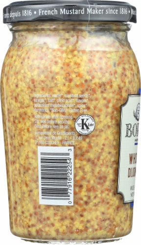 Bornier Wholegrain Dijon Mustard Perspective: left