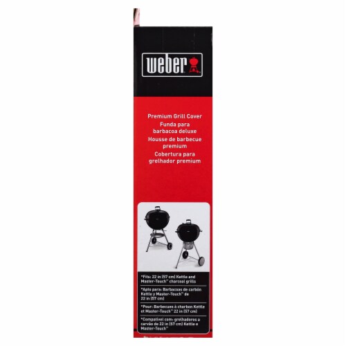 Weber Premium Grill Cover Perspective: left