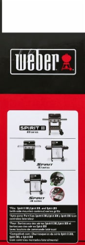 Weber Black Grill Cover For Spirit II 300 series - Spirit 300 series and Spirit 200 series 51 Perspective: left