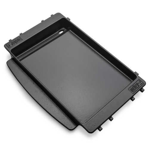 Weber Grill Top Griddle Perspective: left