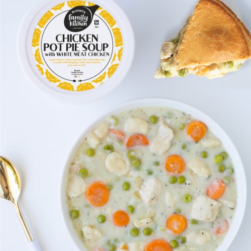 Blount's Family Kitchen Chicken Pot Pie Soup Perspective: left