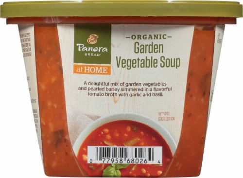 Panera Bread® Organic Garden Vegetable Soup Perspective: left