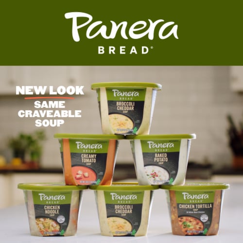 Panera Bread Gluten Free New England Clam Chowder Perspective: left