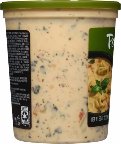 Panera Bread® Tuscan Style Tortellini Soup Perspective: left