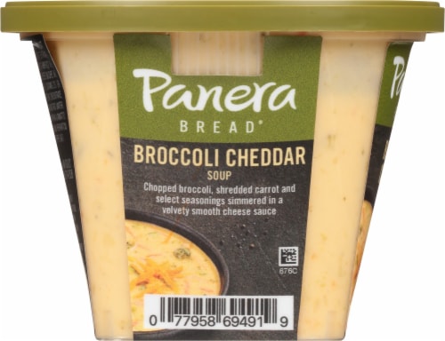 Panera Bread® at Home Broccoli Cheddar Soup Perspective: left