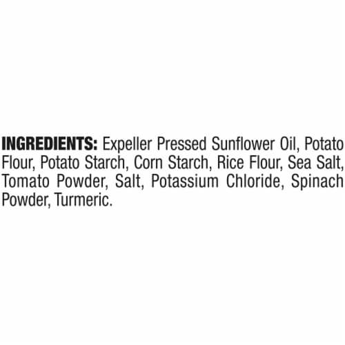 Eatsmart Snacks Garden Veggie Sticks With Potato Tomato & Spinach Perspective: left