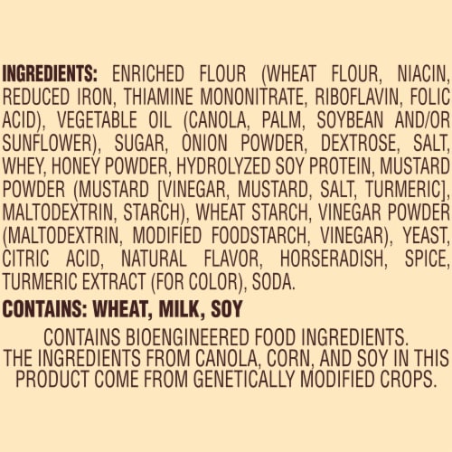 Snyder's of Hanover® Honey Mustard & Onion Pretzel Pieces Perspective: left