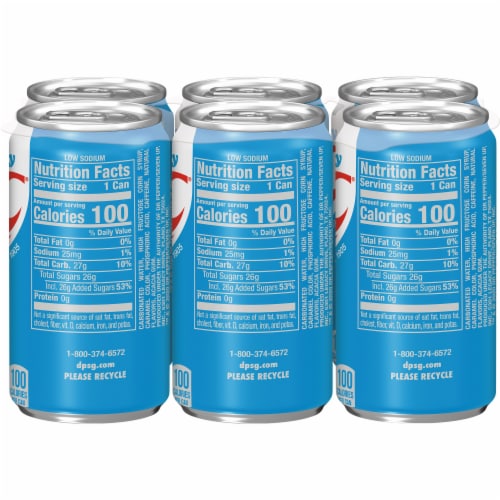 RC® Cola Mini Cans Perspective: left