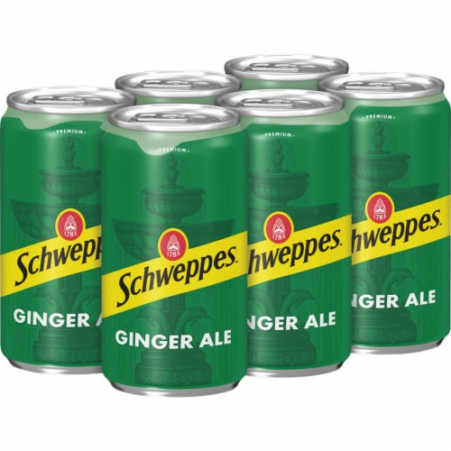 Schweppes® Ginger Ale Soda Cans, 12 pk / 12 fl oz - Foods Co.