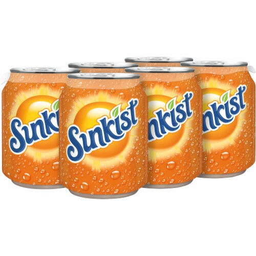 Sunkist Orange Soda Perspective: left